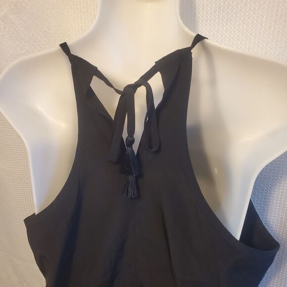 Athleta Sleeveless Lace Lined Razorback Blouse Sz S Tank Top Boho Office Summer - Picture 4 of 10